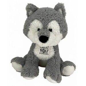 Great Wolf Lodge 20" Giant Sitting Plush Husky Dog Fiesta Toy Stuffed Animal NEW